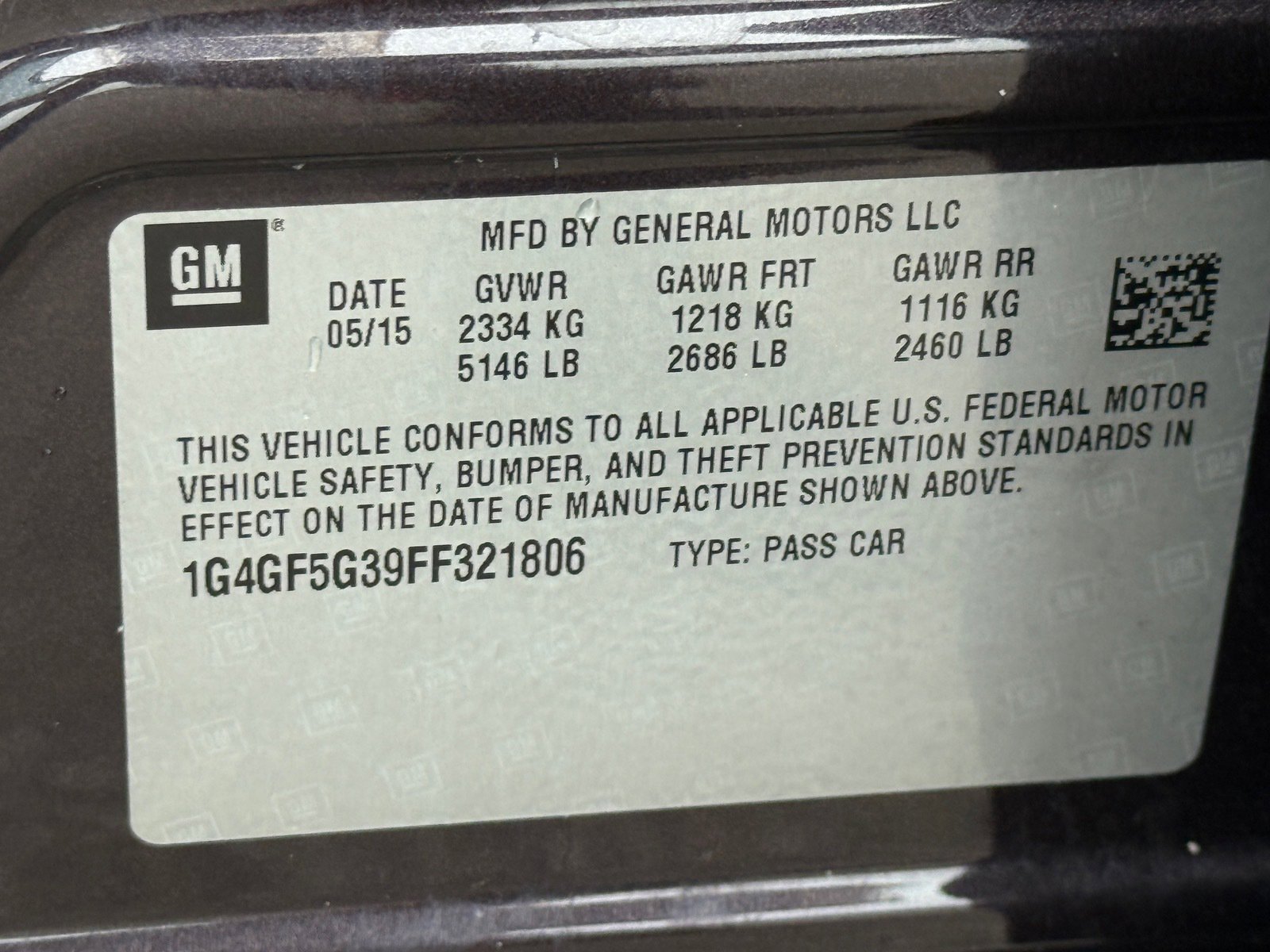 Used 2015 Buick LaCrosse Premium w/ Driver Confidence Package #1 image 34