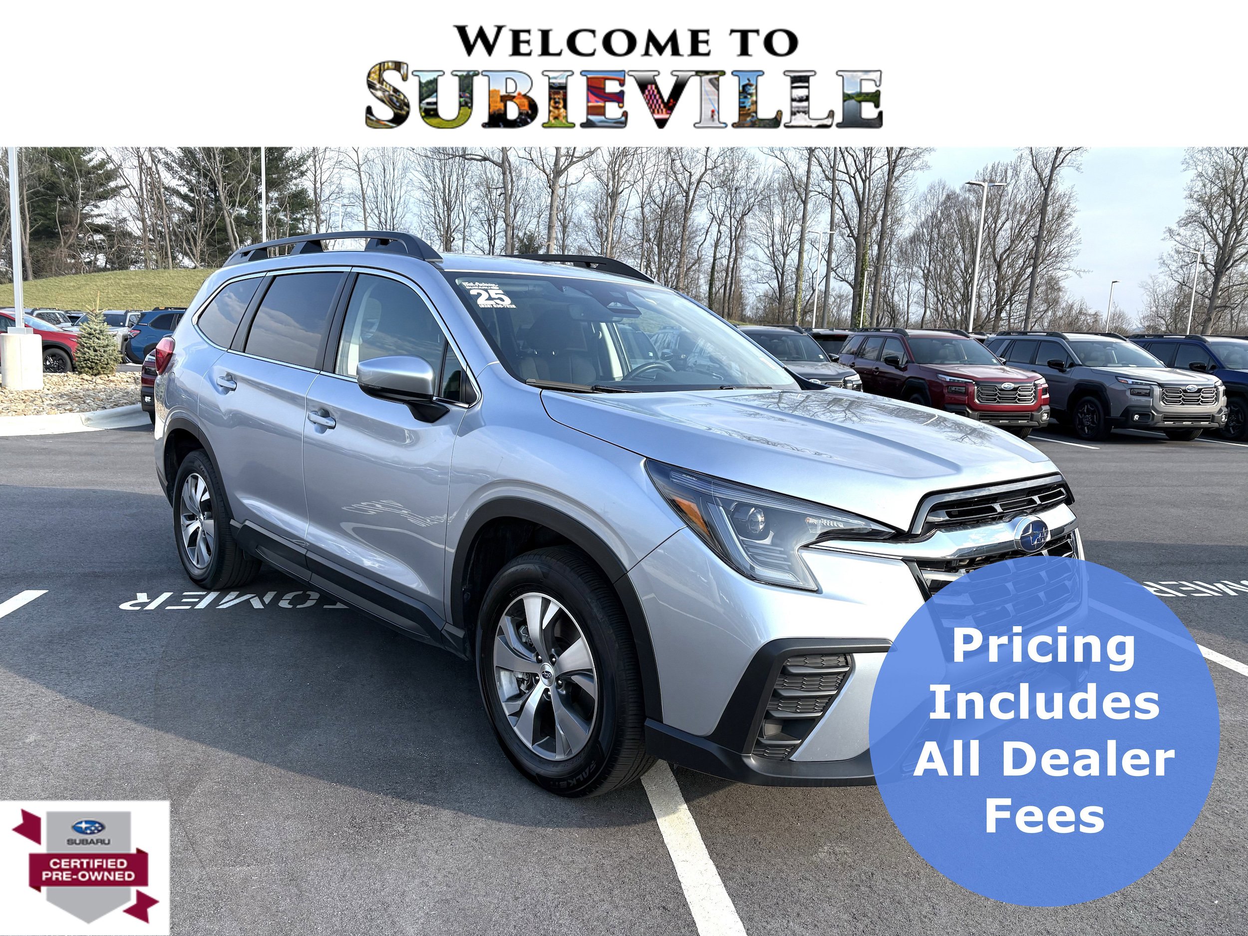 Certified 2025 Subaru Ascent Premium AWD/4WD image 1