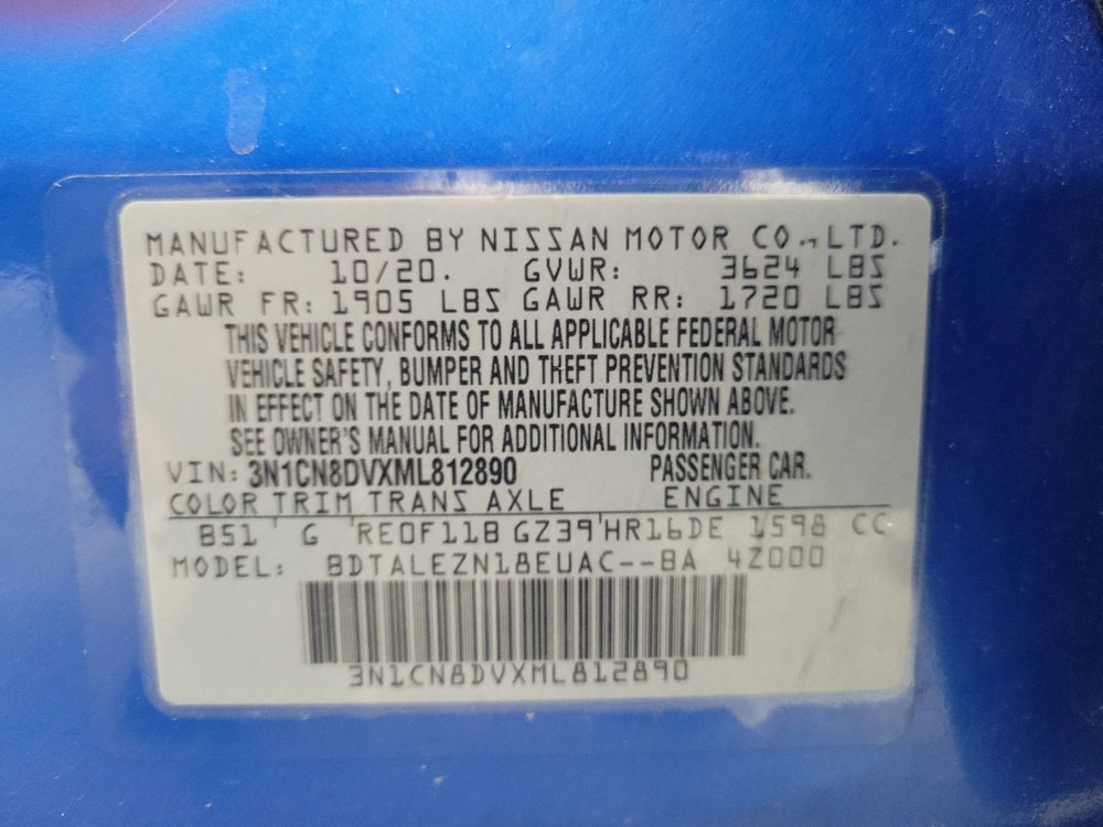 Used 2021 Nissan Versa S FWD image 33