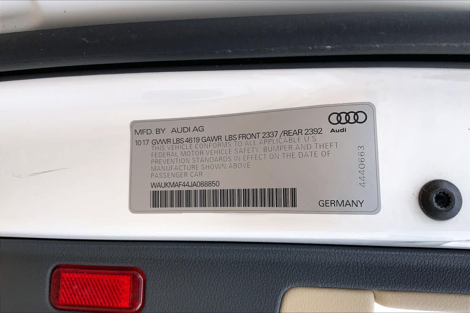 Used 2018 Audi A4 2.0T Ultra Premium w/ Convenience Package FWD image 36