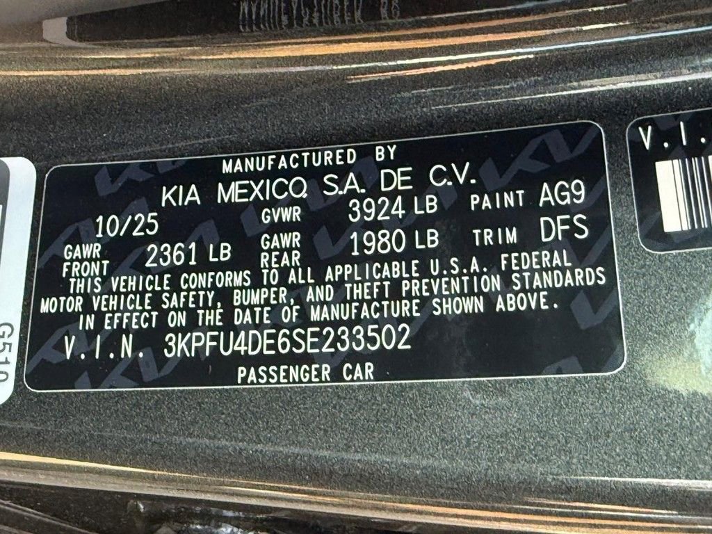 New 2025 Kia K4 GT-Line Turbo FWD image 20