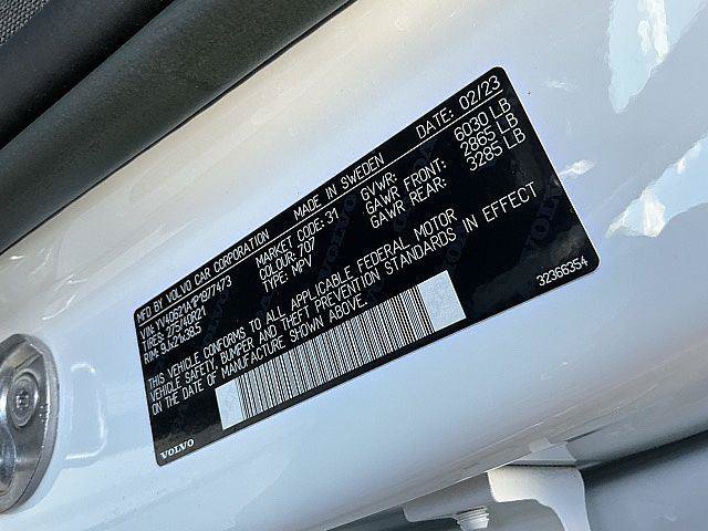 Certified 2023 Volvo XC90 B6 Ultimate w/ Protection Package Premier AWD/4WD image 31