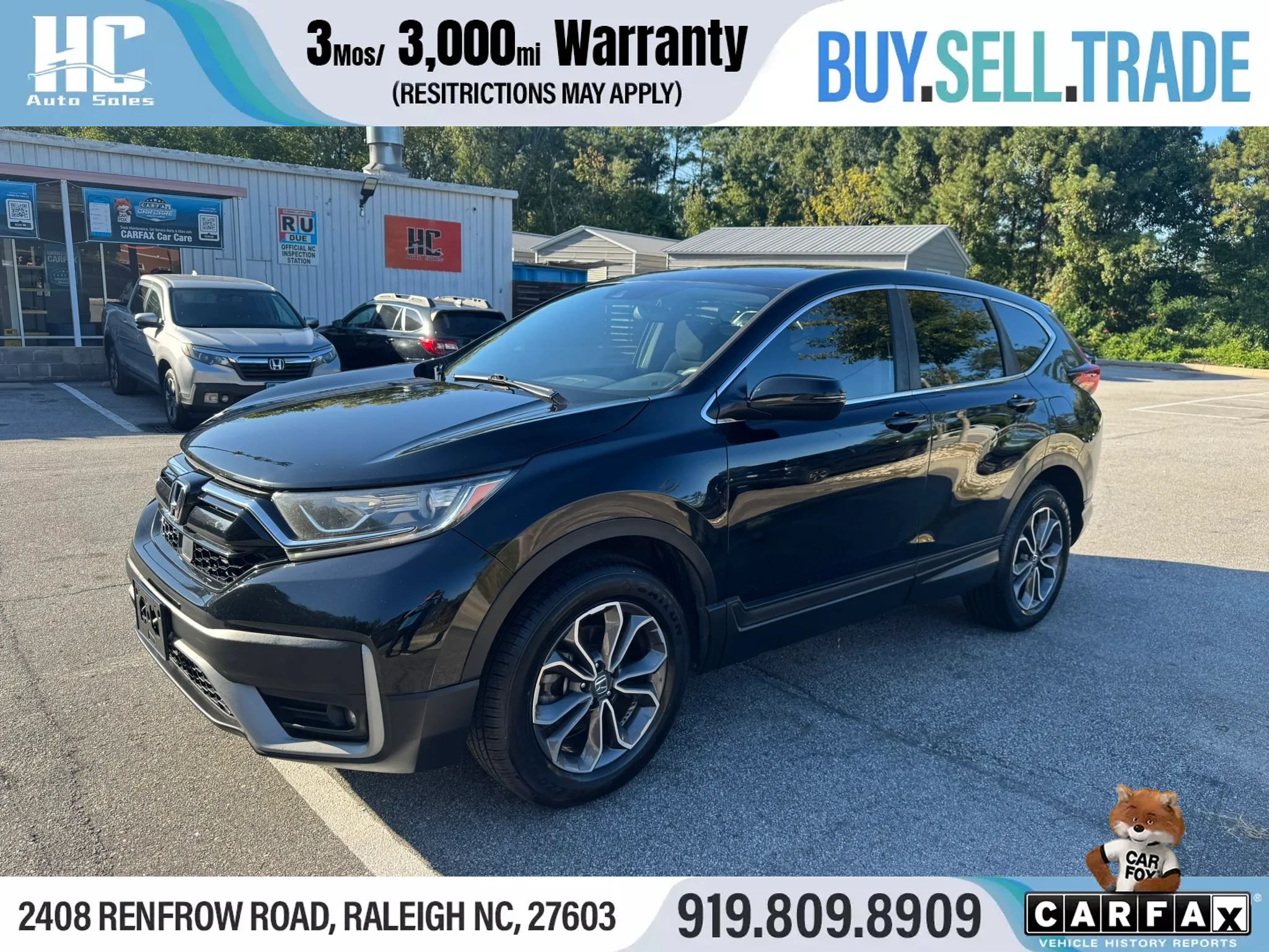 Used 2021 Honda CR-V EX