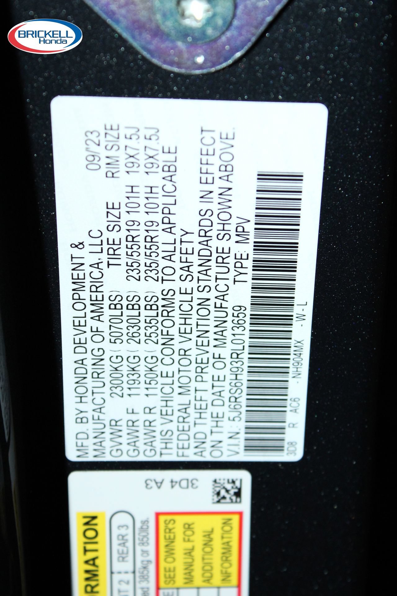 Certified 2024 Honda CR-V Sport Touring image 45