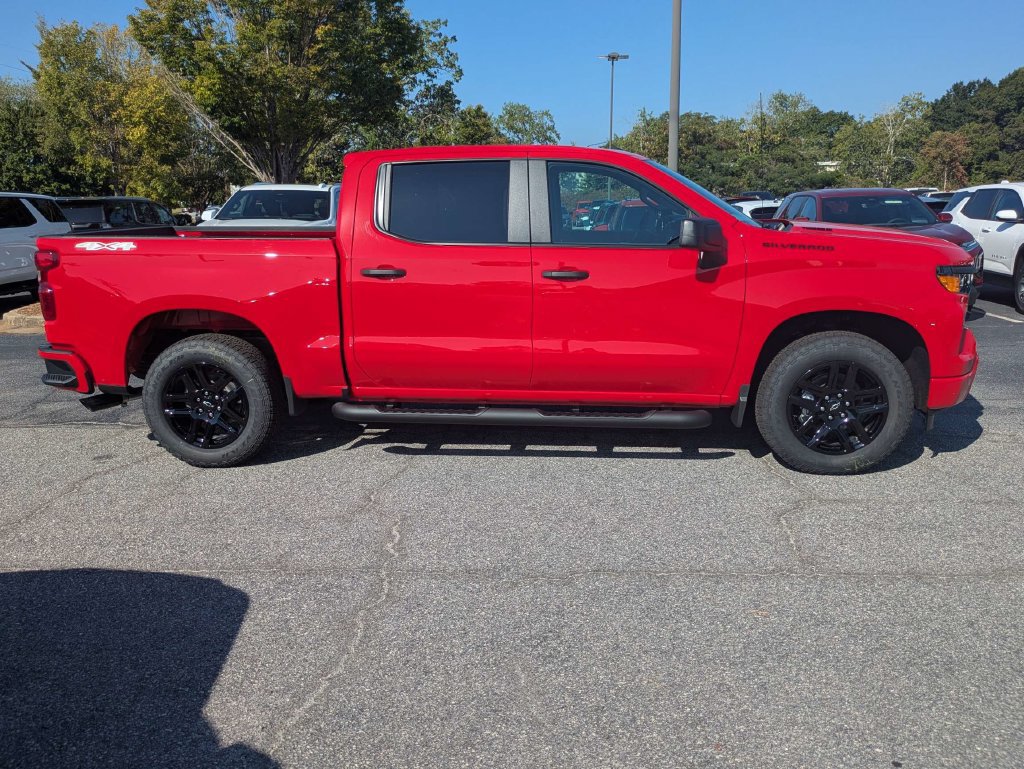 New 2026 Chevrolet Silverado 1500 Custom w/ Turbomax Blackout Package AWD/4WD image 3