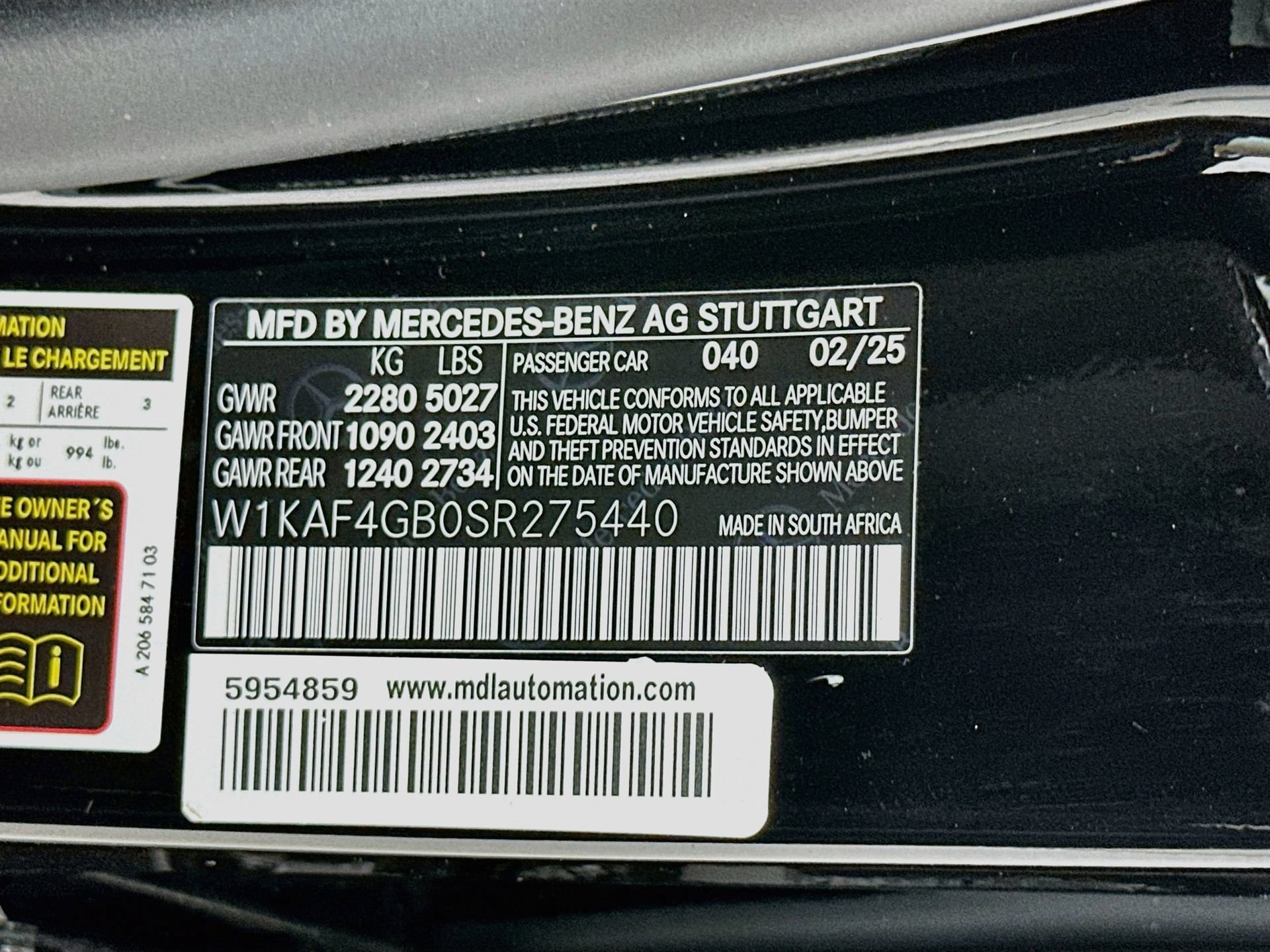 Certified 2025 Mercedes-Benz C 300 Sedan image 32