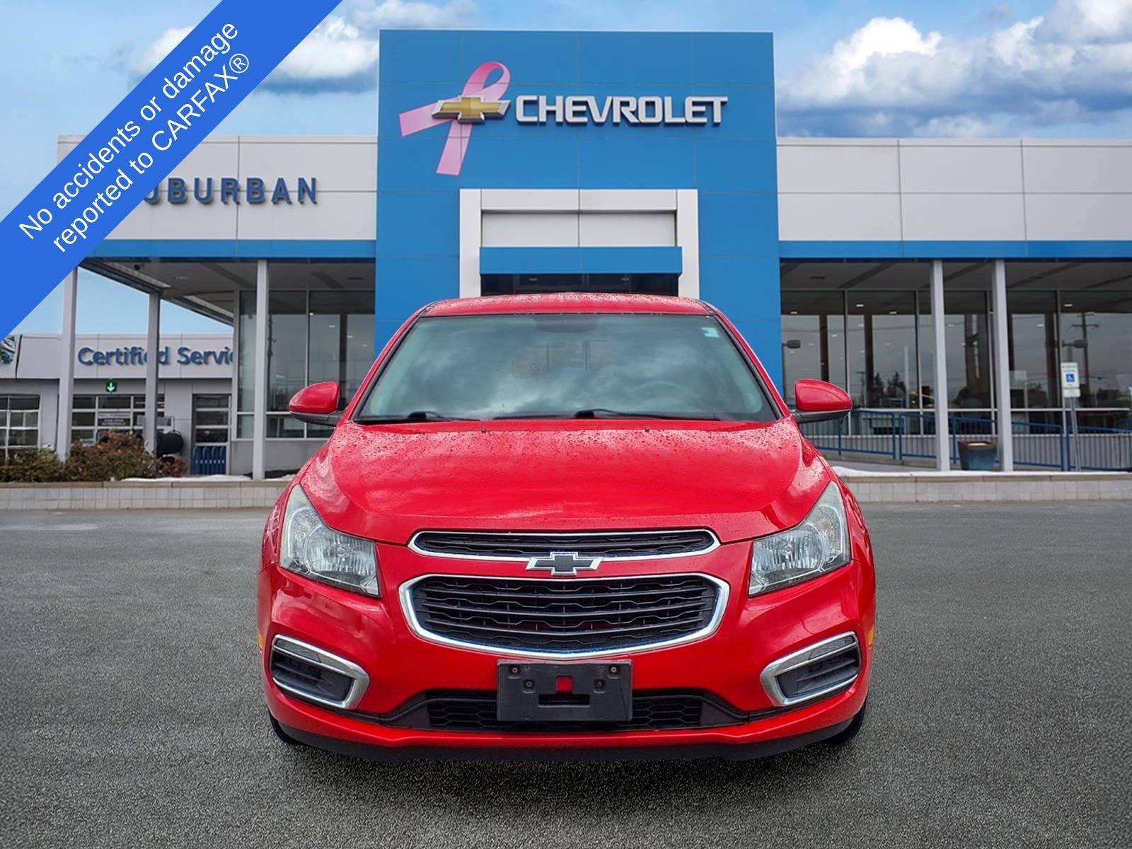 Used 2015 Chevrolet Cruze LT w/ Technology Package FWD image 2