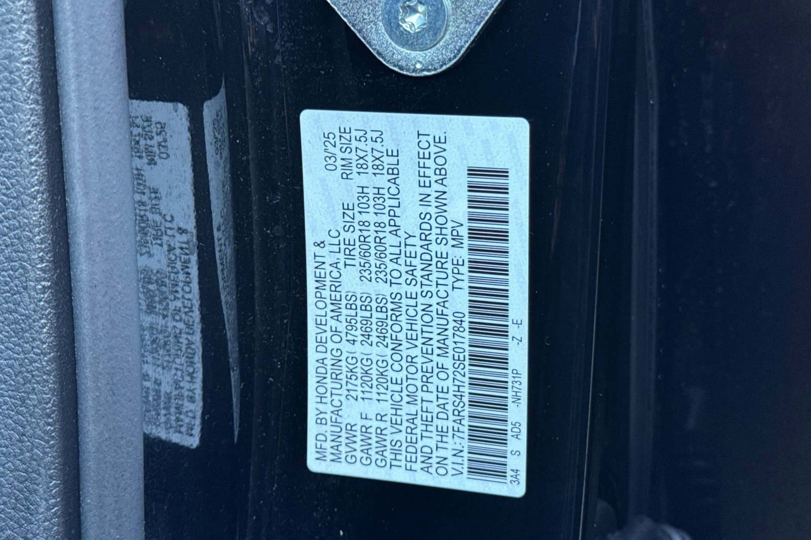 Certified 2025 Honda CR-V EX-L image 22