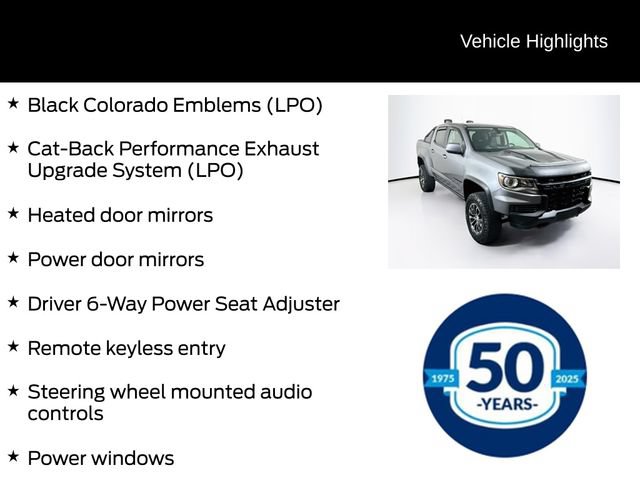 Used 2022 Chevrolet Colorado ZR2 w/ LPO, Power Package AWD/4WD image 26