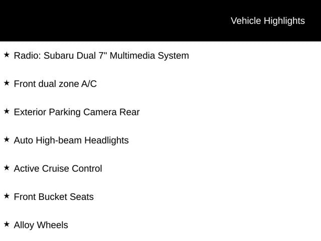 Certified 2025 Subaru Impreza 2.0i AWD/4WD image 7