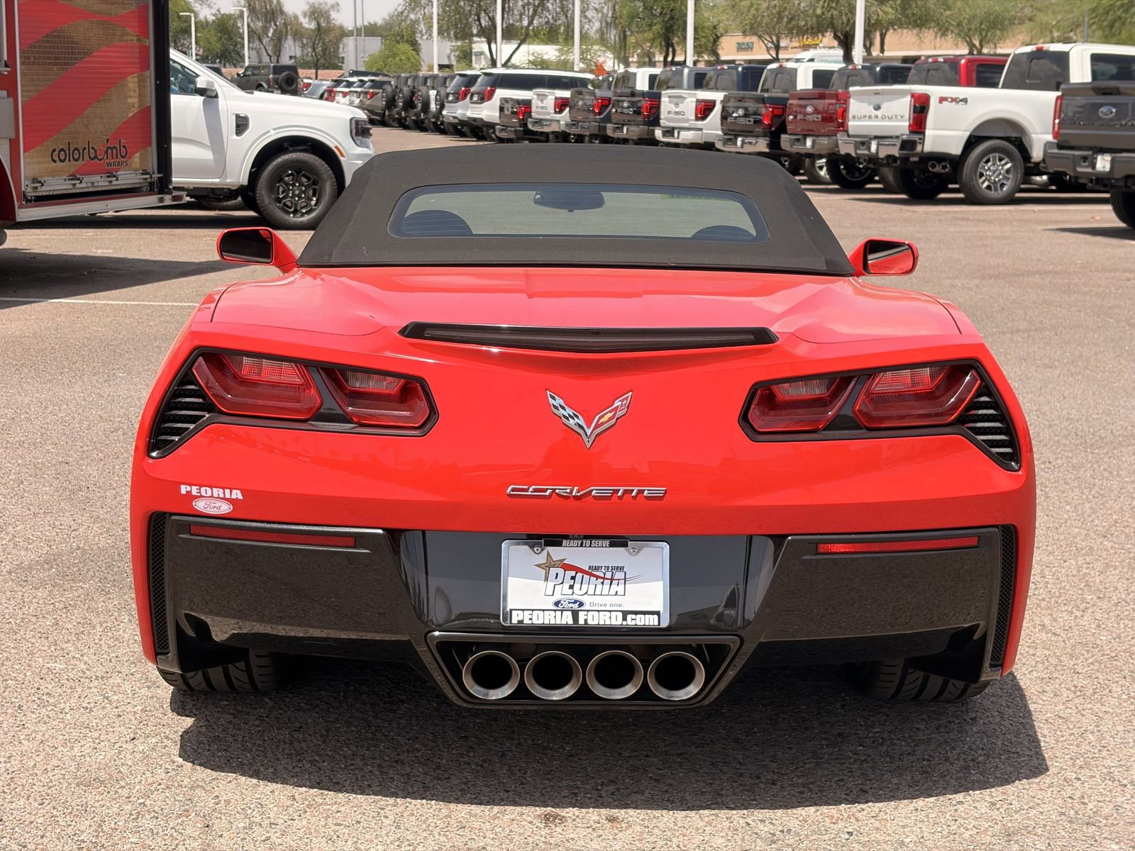 Used 2017 Chevrolet Corvette Stingray Convertible w/ Battery Protection Package RWD image 4
