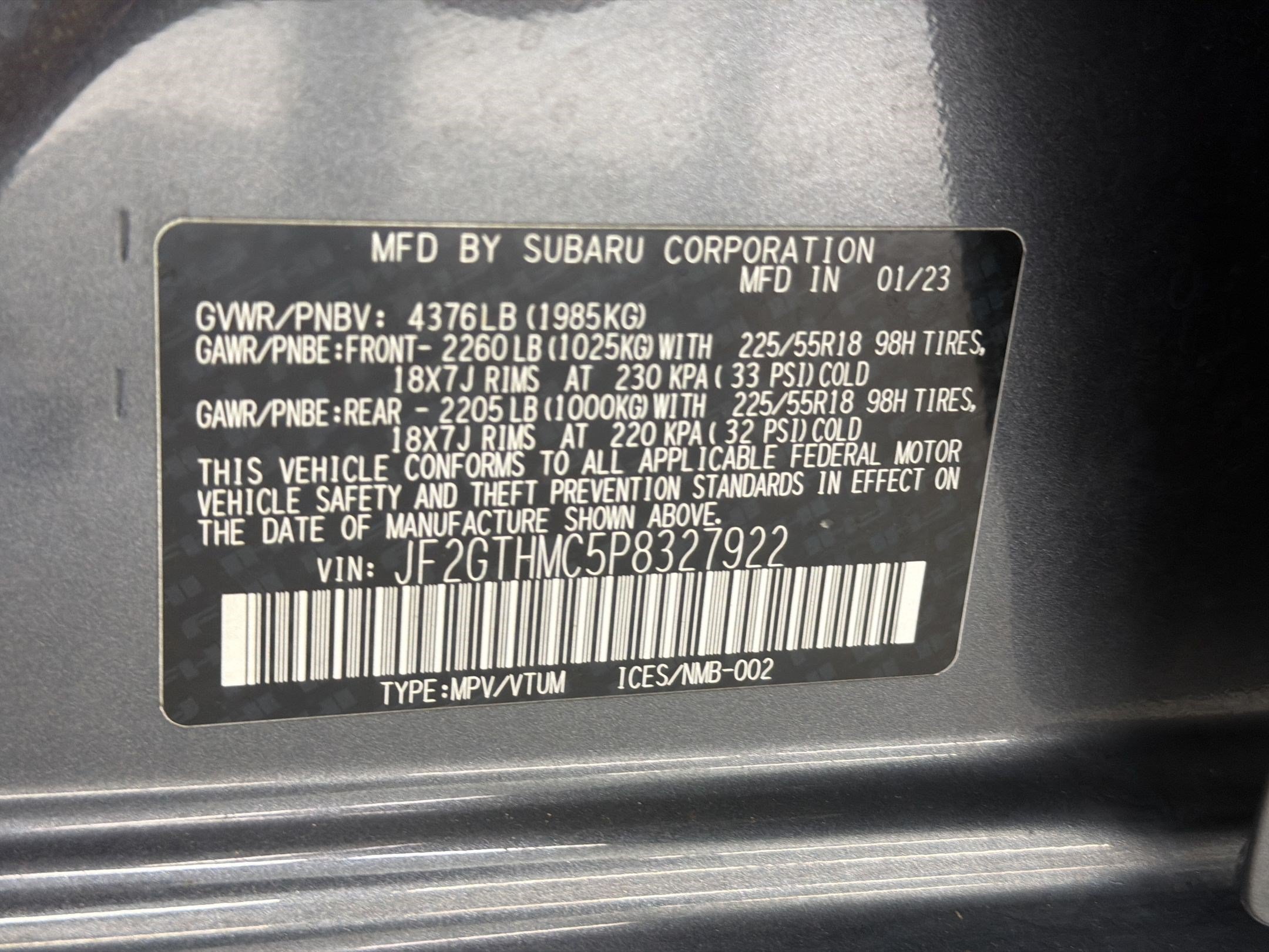 Used 2023 Subaru Crosstrek 2.5i Limited w/ Moonroof Package AWD/4WD image 23