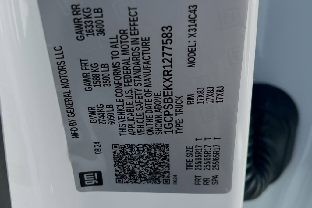 New 2024 Chevrolet Colorado W/T w/ Advanced Trailering Package image 21