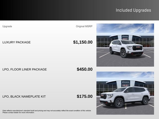 New 2026 GMC Acadia AT4 w/ Luxury Package image 3