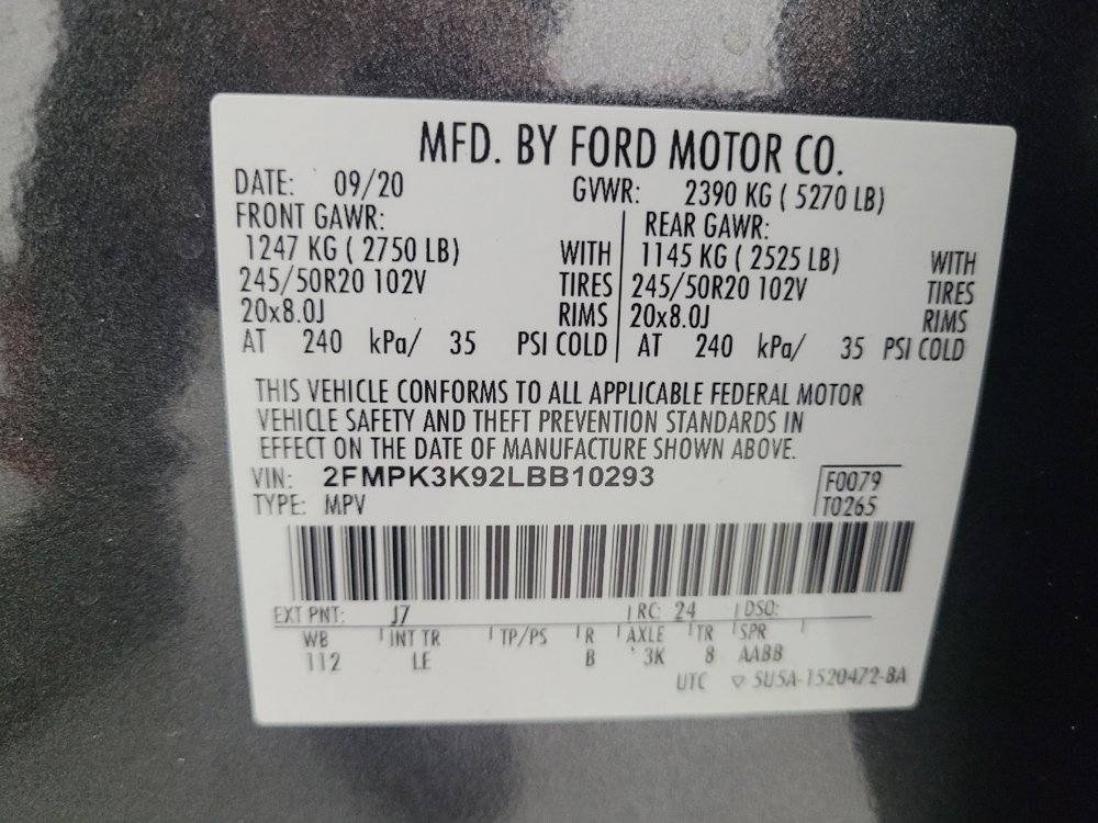 Used 2020 Ford Edge Titanium image 33