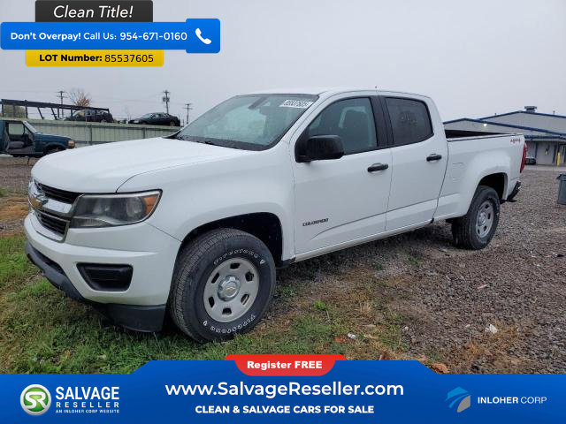 Used 2017 Chevrolet Colorado W/T w/ WT Convenience Package image 1