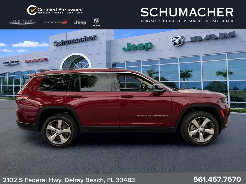Used 2022 Jeep Grand Cherokee L Limited AWD/4WD image 8