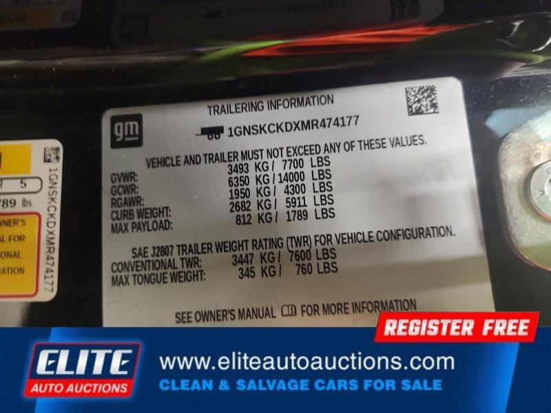 Used 2021 Chevrolet Suburban LT image 25