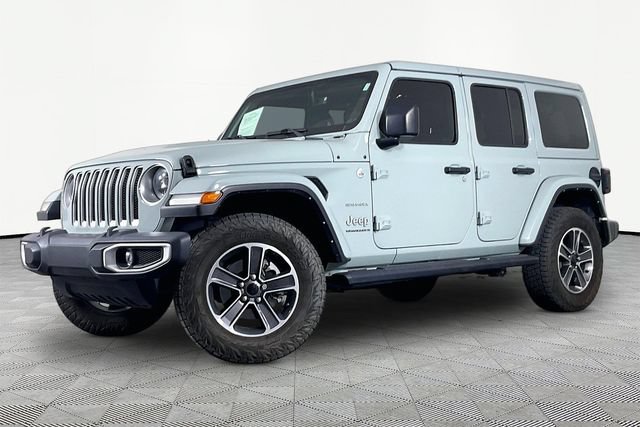 Used 2023 Jeep Wrangler Unlimited Sahara w/ LED Lighting Group