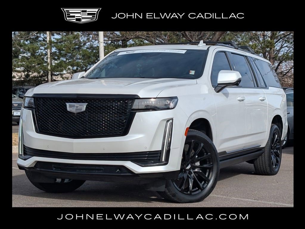 Certified 2023 Cadillac Escalade ESV Sport Platinum w/ LPO, ONYX Package