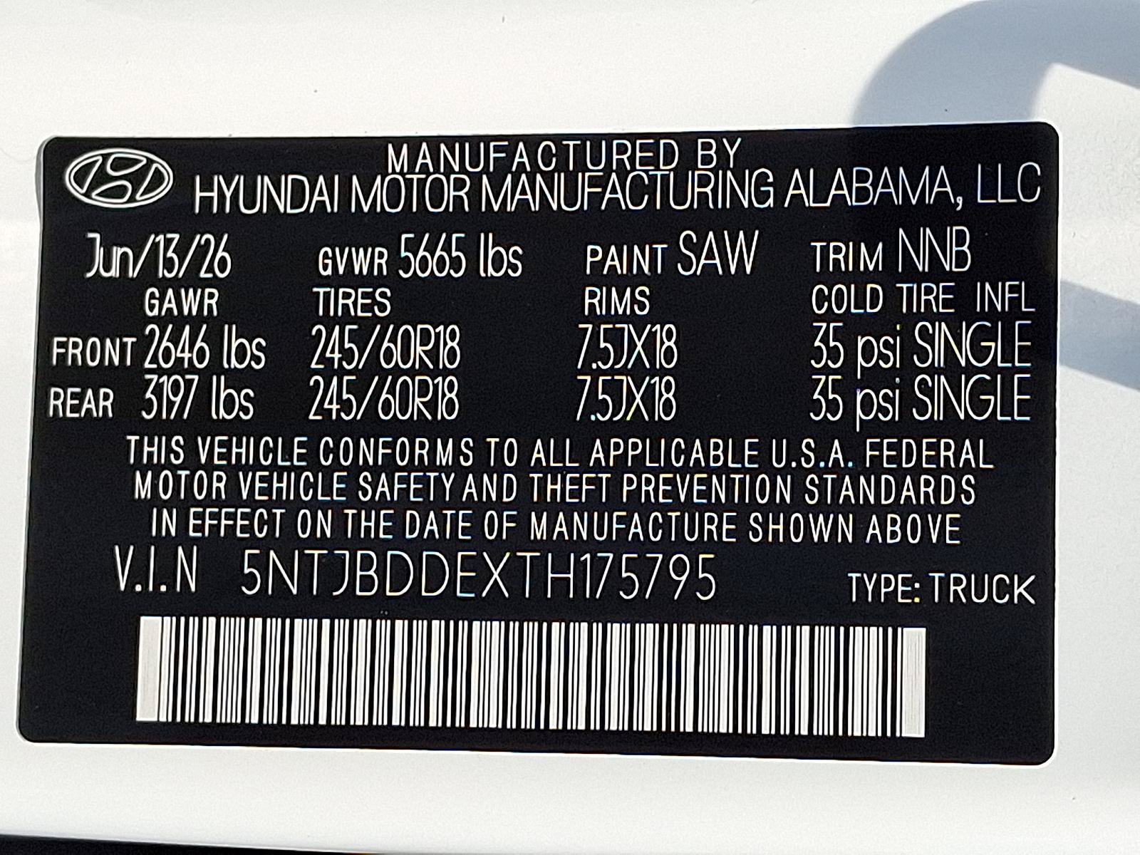 New 2026 Hyundai Santa Cruz SEL AWD/4WD image 16