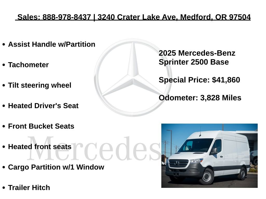 Used 2025 Mercedes-Benz Sprinter 2500 image 24