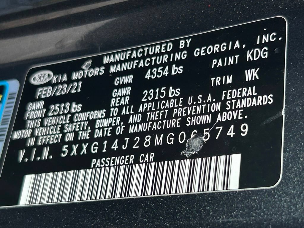 Used 2021 Kia K5 LXS FWD image 39