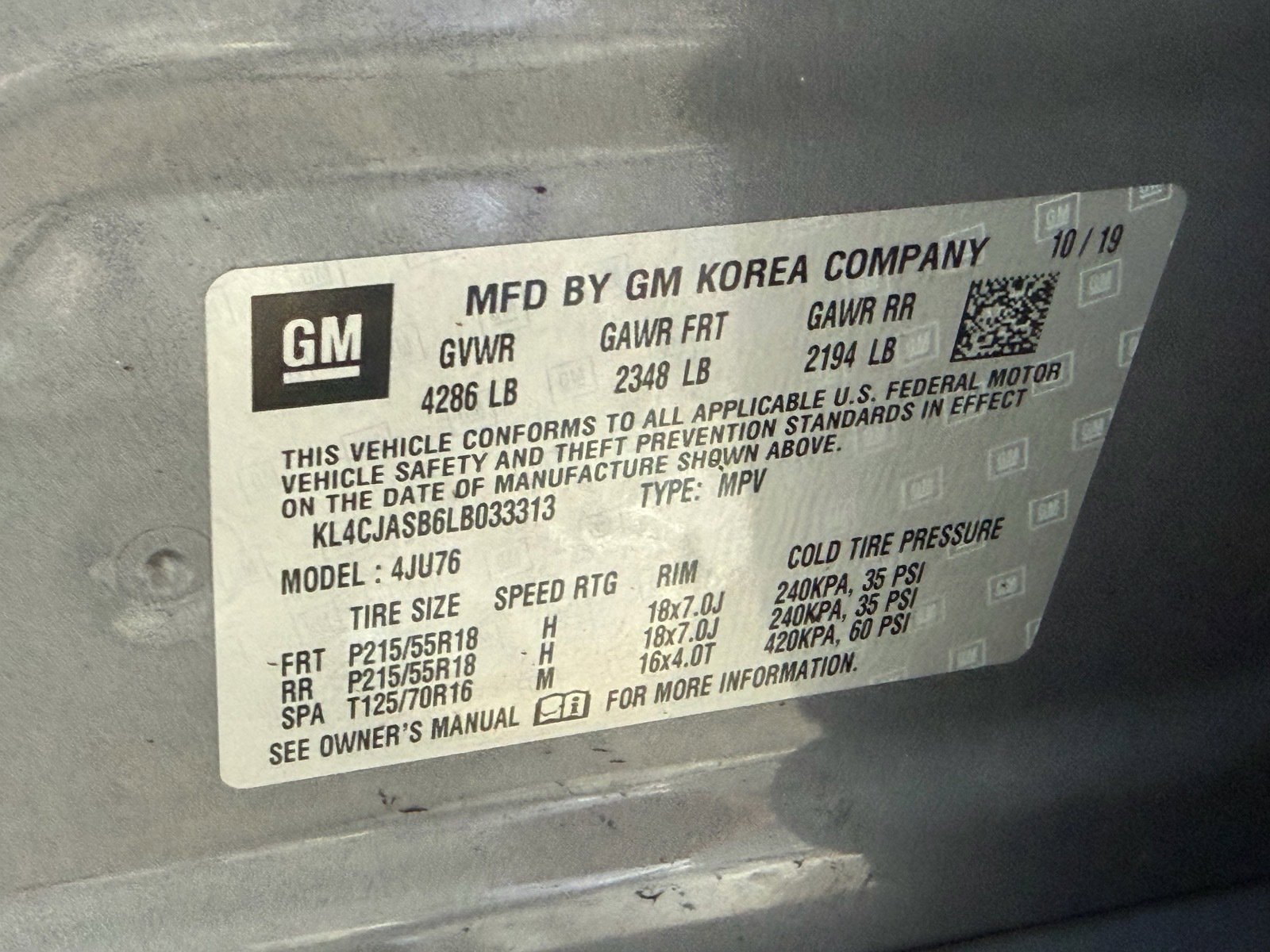 Used 2020 Buick Encore Preferred w/ Safety Package image 10