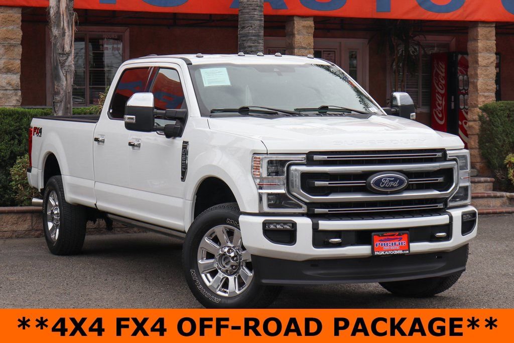 Used 2022 Ford F250 Platinum w/ FX4 Off-Road Package AWD/4WD image 2