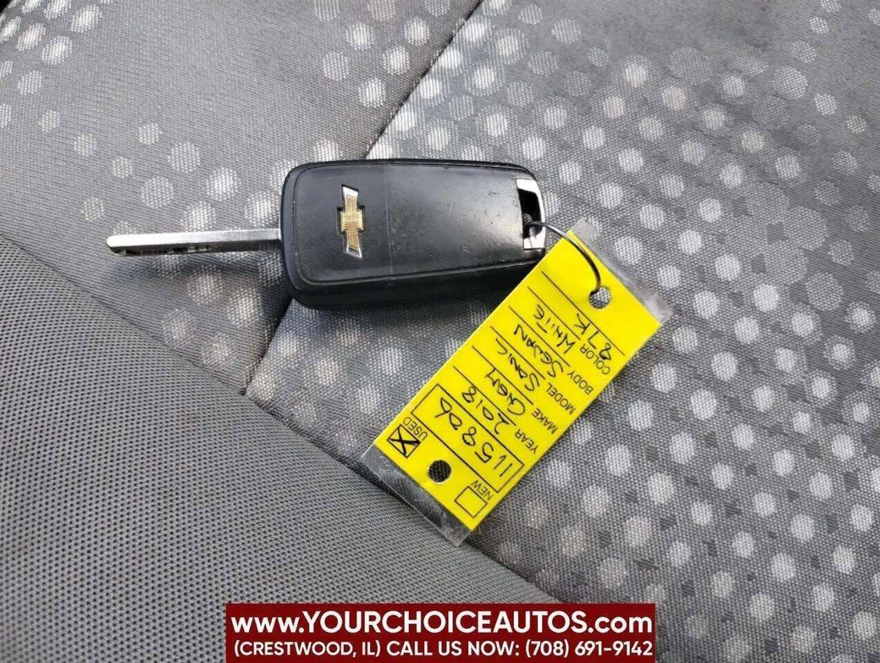 Used 2018 Chevrolet Sonic LS FWD image 19