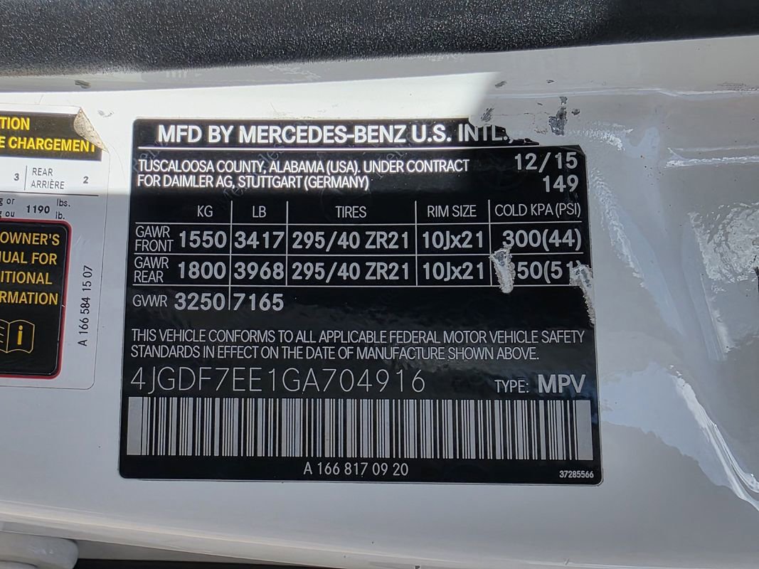 Used 2016 Mercedes-Benz GL 63 AMG 4MATIC image 48