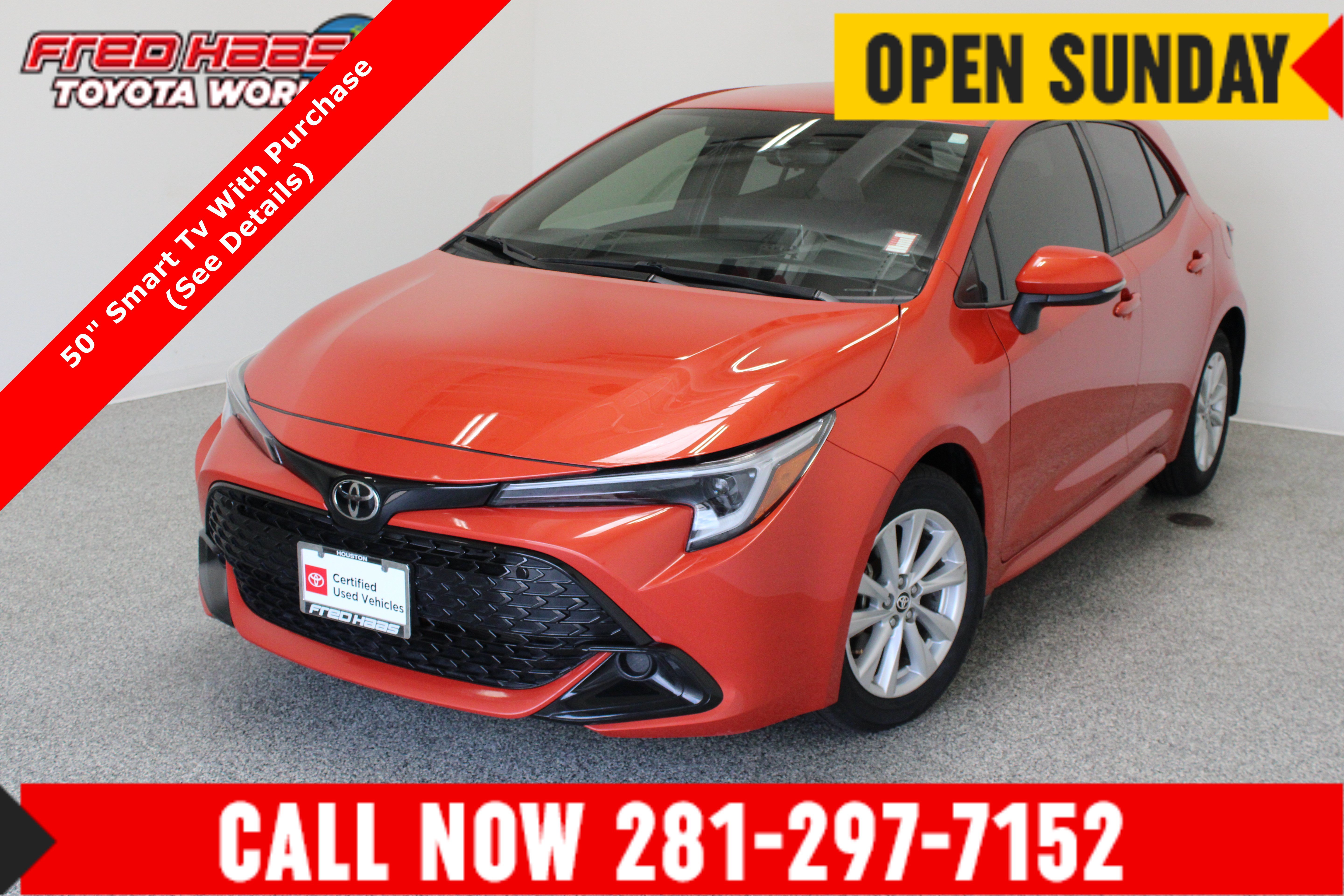 Certified 2024 Toyota Corolla SE FWD image 1