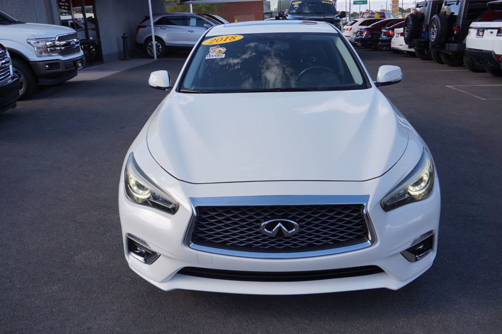 Used 2018 INFINITI Q50 Luxe w/ Cargo Package (L95) RWD image 10