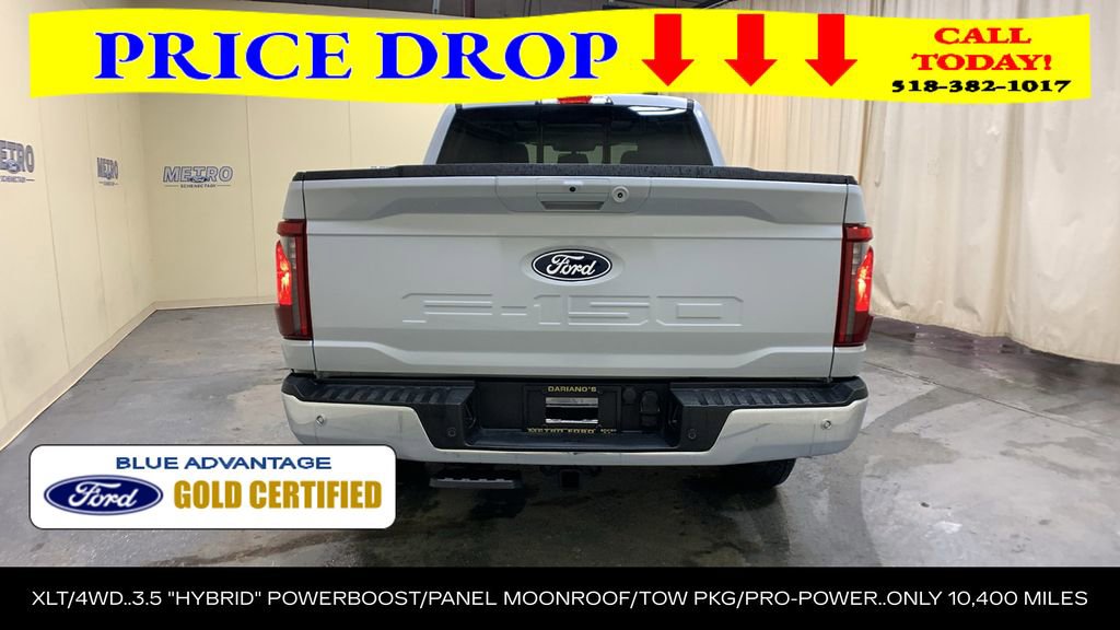 Certified 2025 Ford F150 XLT w/ Equipment Group 303A High image 4