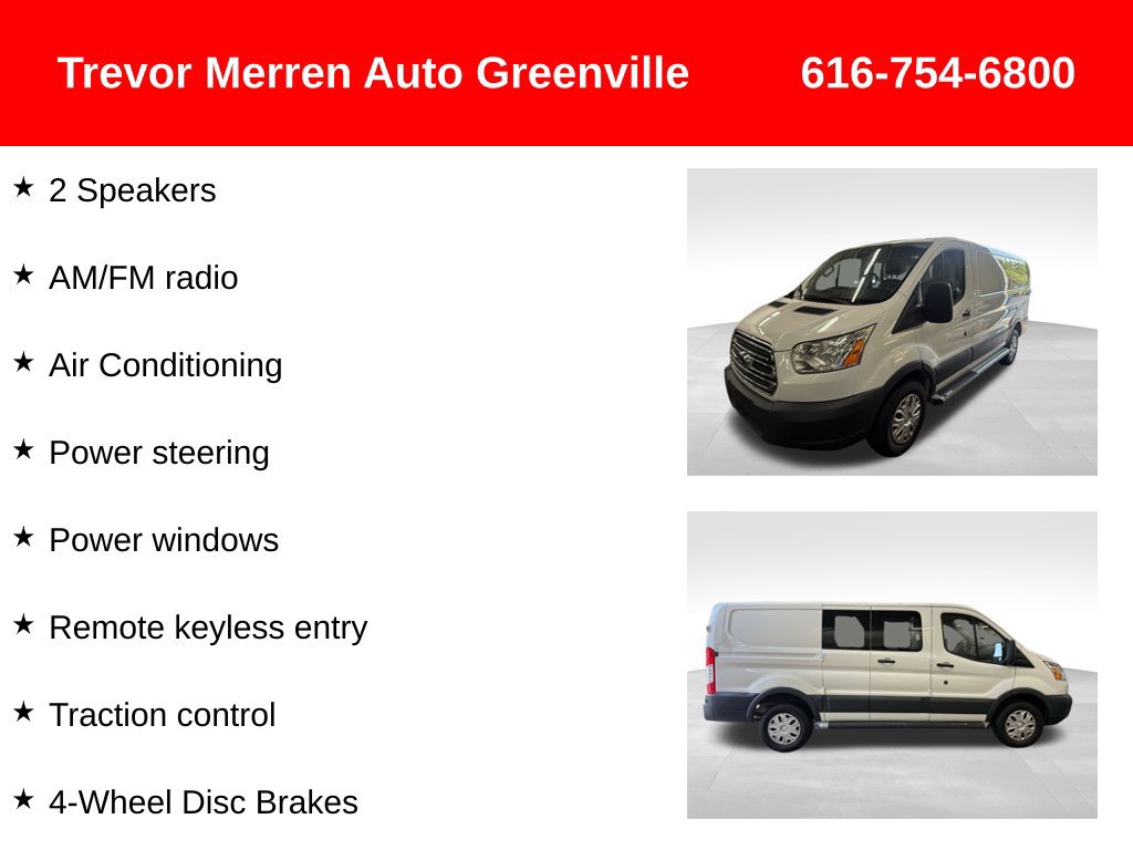 Used 2016 Ford Transit 250 130 Low Roof w/ Exterior Upgrade Package RWD image 14