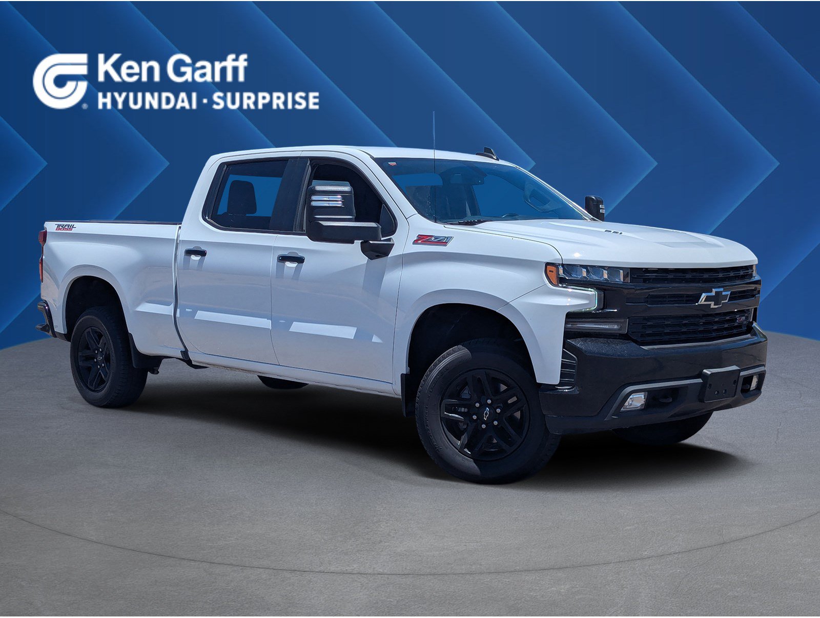 Used 2021 Chevrolet Silverado 1500 LT Trail Boss w/ Bed Protection Package AWD/4WD image 1