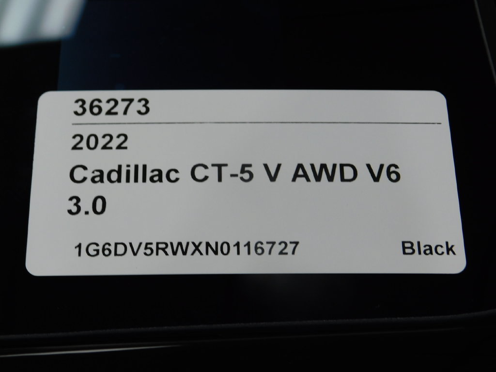 Used 2022 Cadillac CT5 V AWD/4WD image 94