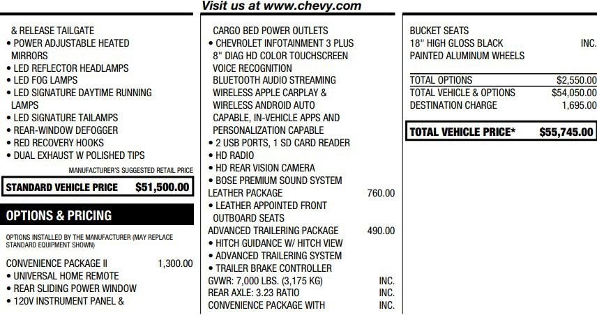 Used 2021 Chevrolet Silverado 1500 LT Trail Boss w/ Convenience Package II AWD/4WD image 2