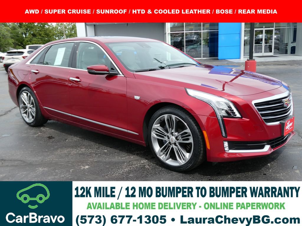 Certified 2018 Cadillac CT6 Premium Luxury AWD/4WD image 1