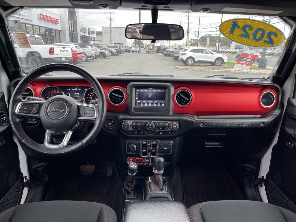 Used 2021 Jeep Wrangler Unlimited Rubicon w/ Steel Bumper Group image 8