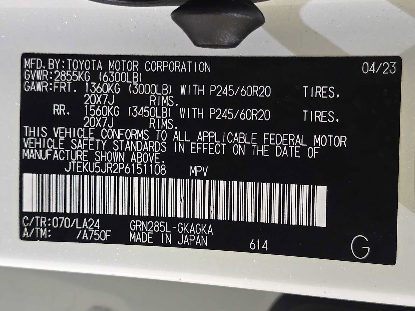Certified 2023 Toyota 4Runner Limited AWD/4WD image 32