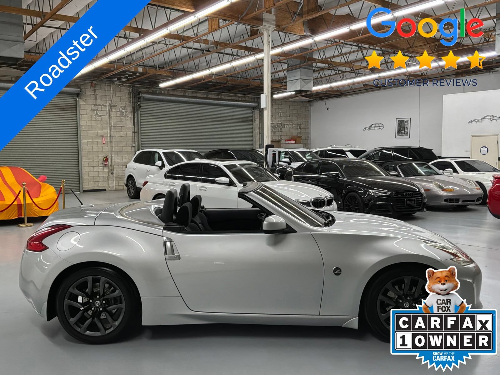 Used 2015 Nissan 370Z Roadster RWD image 4