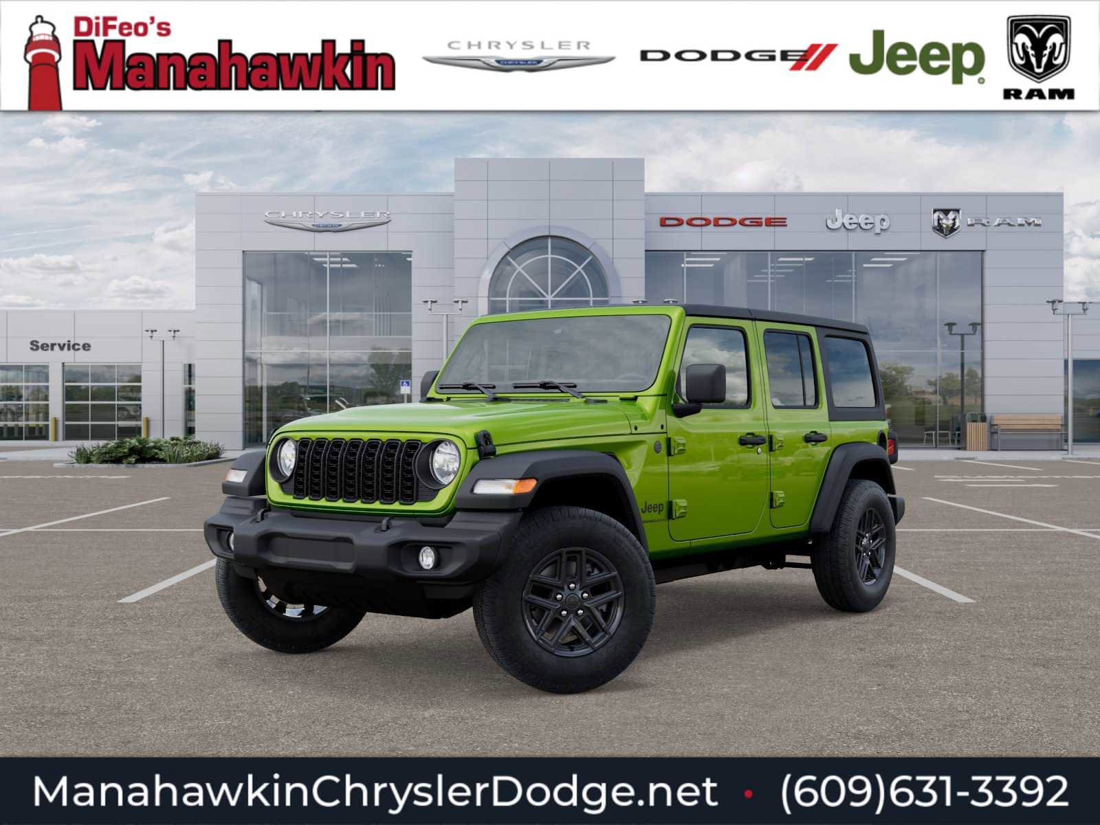 New 2025 Jeep Wrangler Sport S