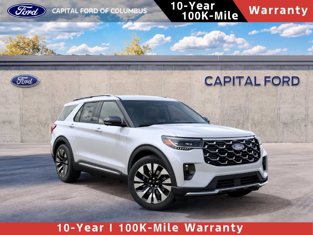 New 2027 Ford Explorer Platinum w/ LUX Leather Package AWD/4WD 360° Tour