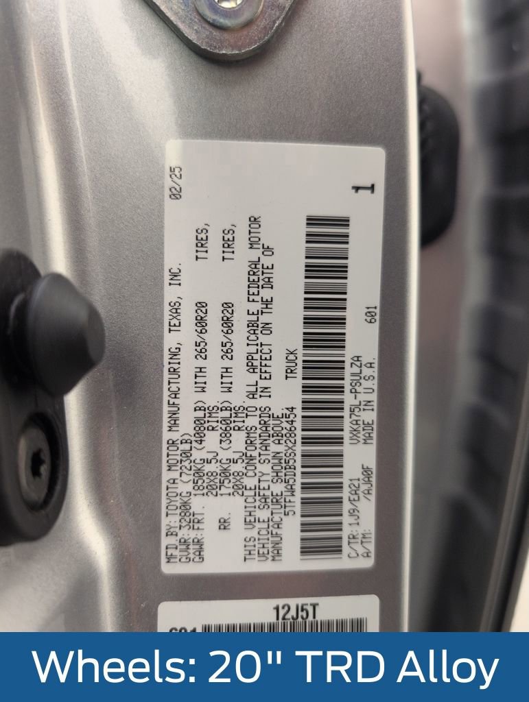 Used 2025 Toyota Tundra Limited w/ TRD Off-Road Package image 48