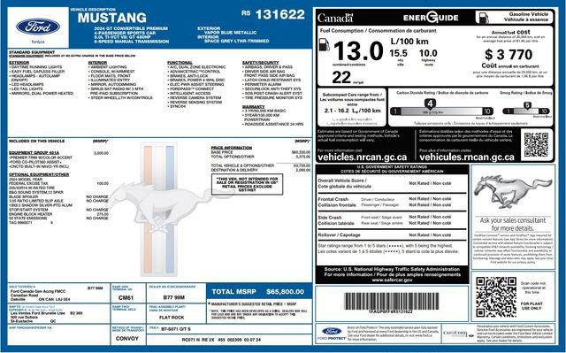 Used 2024 Ford Mustang GT Premium image 3