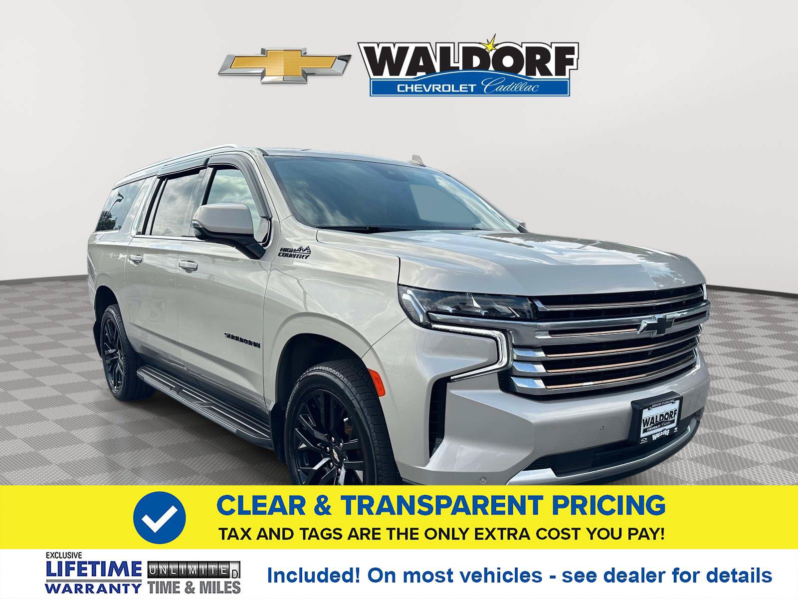 Used 2024 Chevrolet Suburban High Country w/ Max Trailering Package AWD/4WD image 1