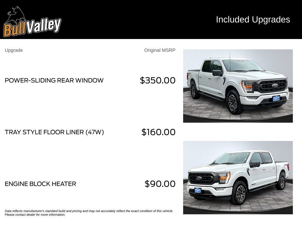 Certified 2023 Ford F150 XLT w/ Equipment Group 302A High AWD/4WD image 12