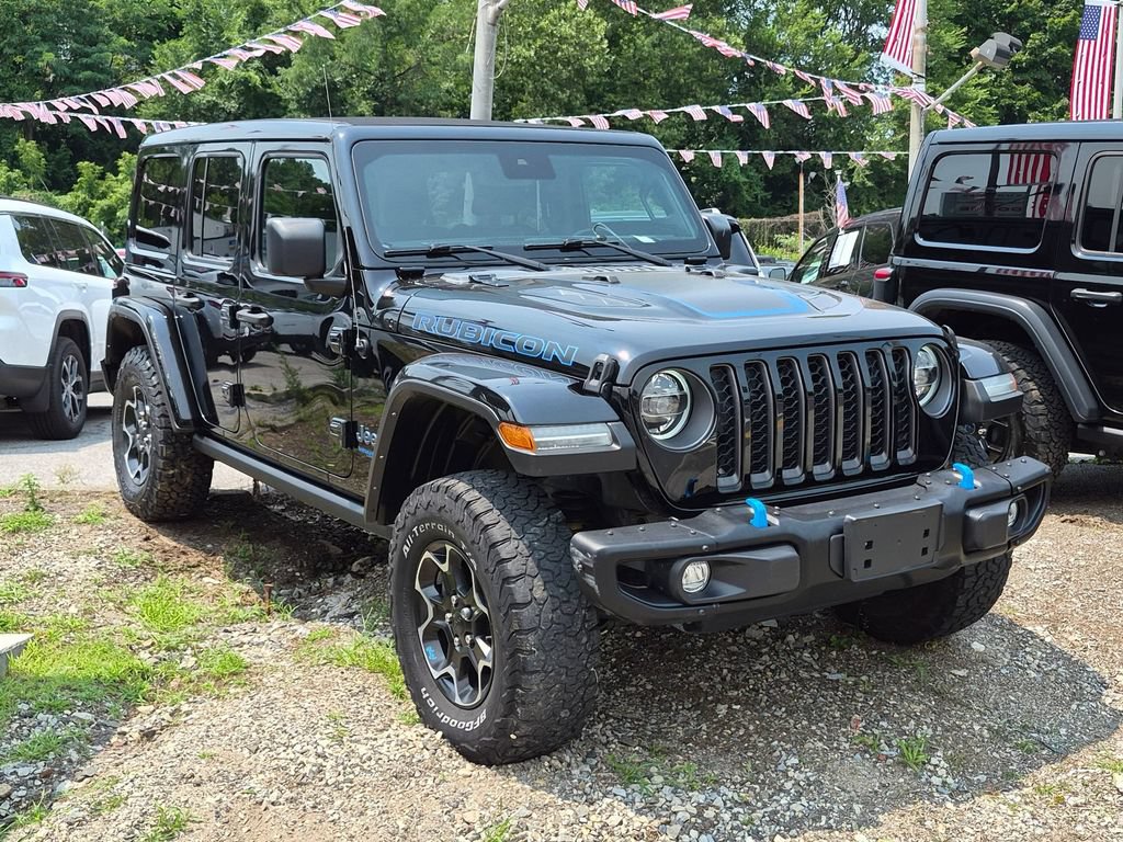 Used 2021 Jeep Wrangler Unlimited Rubicon 4xe w/ Steel Bumper Group AWD/4WD image 4