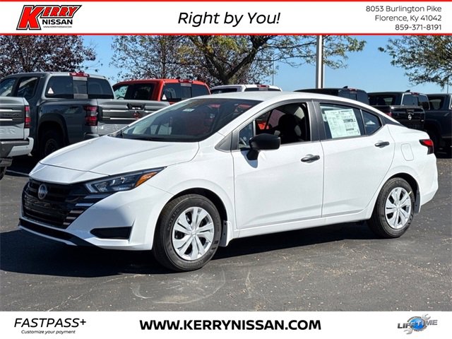 New 2025 Nissan Versa S w/ Trunk Package